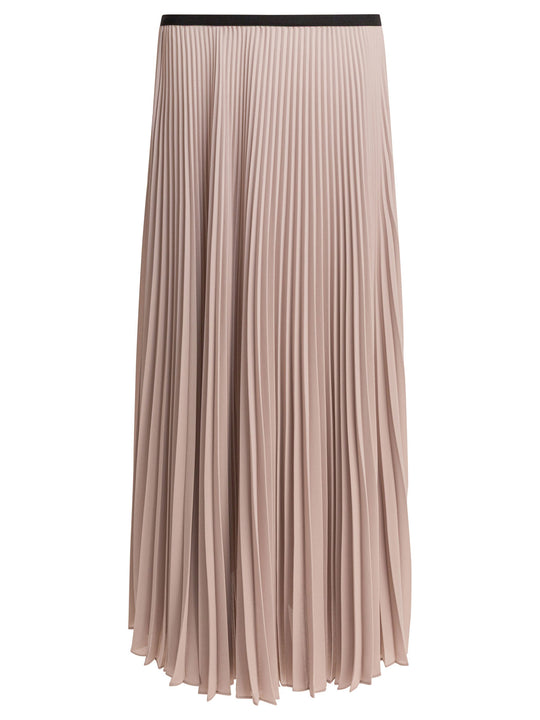 Pleated Skirt Skirts Pink