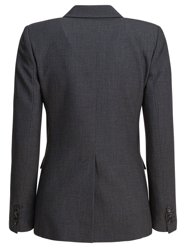 Semper Balzer Double-Breasted Jackets and Coats - Grey | c006f78b2c2fd265aaa4c150f04f0a30cb93a0b1