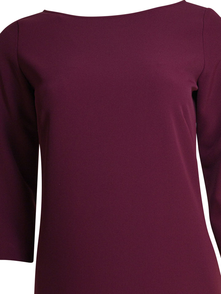 Semper Sheath Dress Dresses - Bordeaux | a69eb877269b6f86194d82457527fba58d5db35a