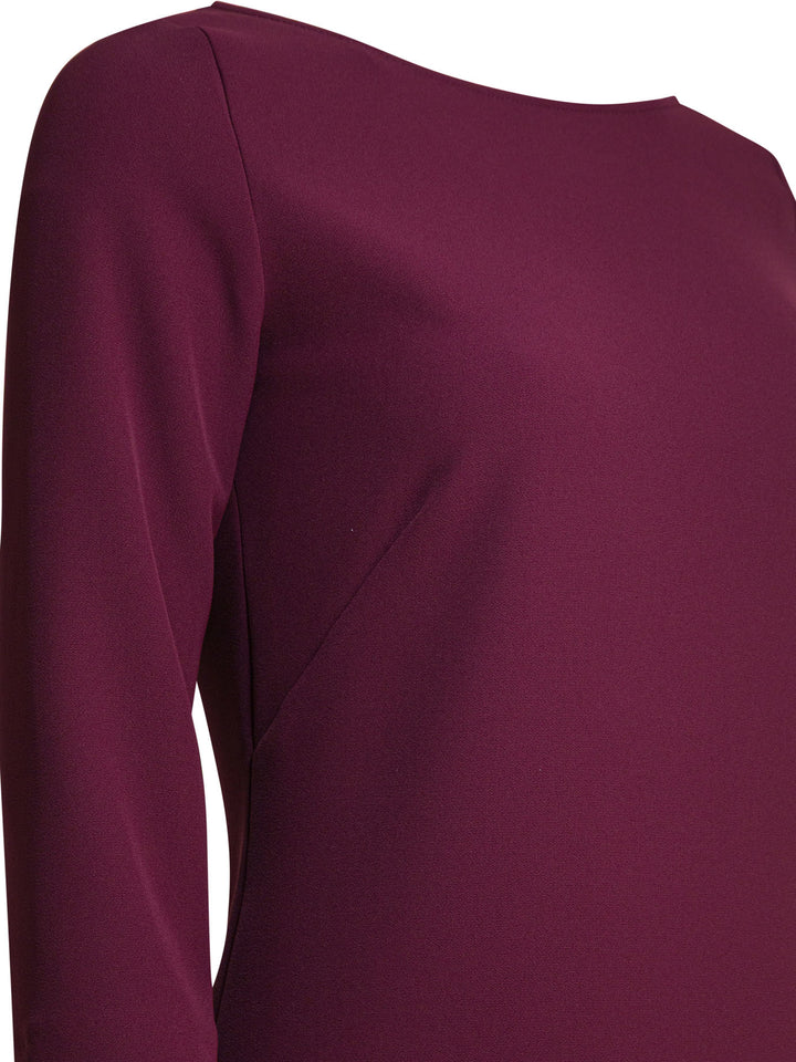 Semper Sheath Dress Dresses - Bordeaux | b6123bb305acea9cf496d4c805aa61c062b20592