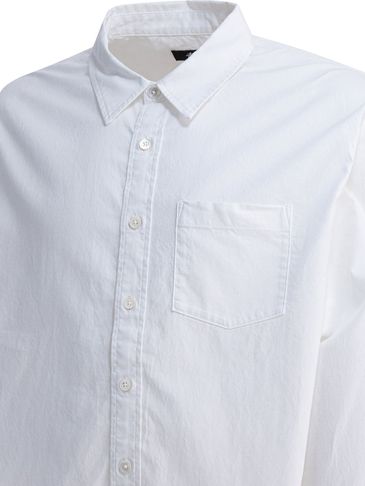 StüSsy  Shirts - White | 551b80d10a7b41a0d4bc524fb9c9e2b843ca0565