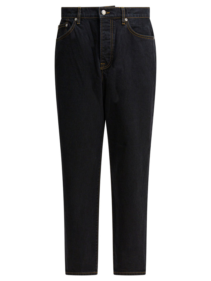 StüSsy Big Ol Jeans - Black | ef113f48fd31153621d1507e9d75b4a3ec2b1c13