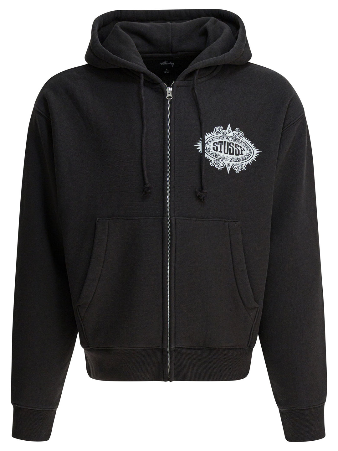StüSsy  Sweatshirts - Black | 94709b6700d78d3d57e4b43ea5e97ef200c9f99d