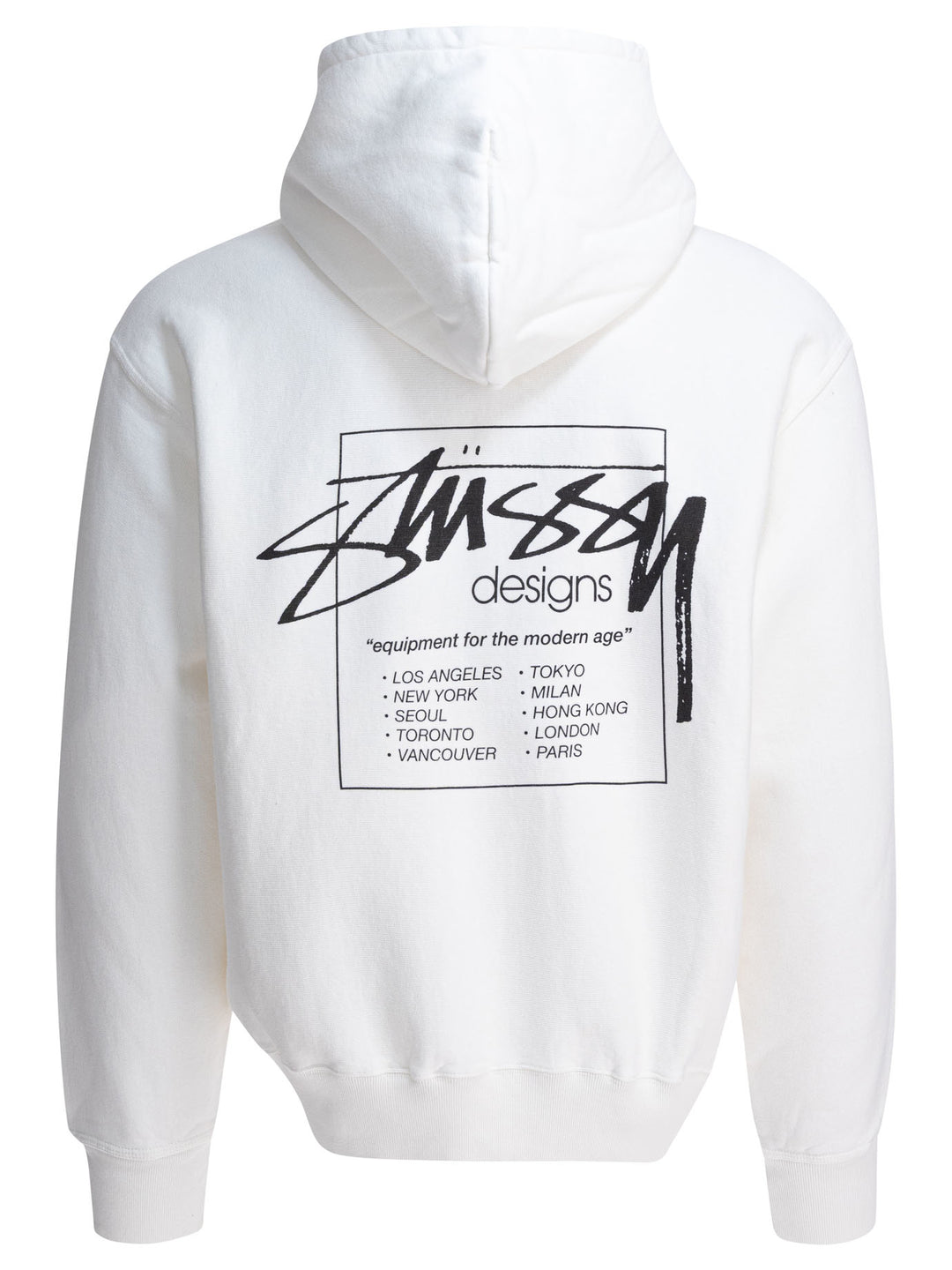 StüSsy  Sweatshirts - White | 253f0a7770bcd9d5b1ca3d9be3bce063a9286094