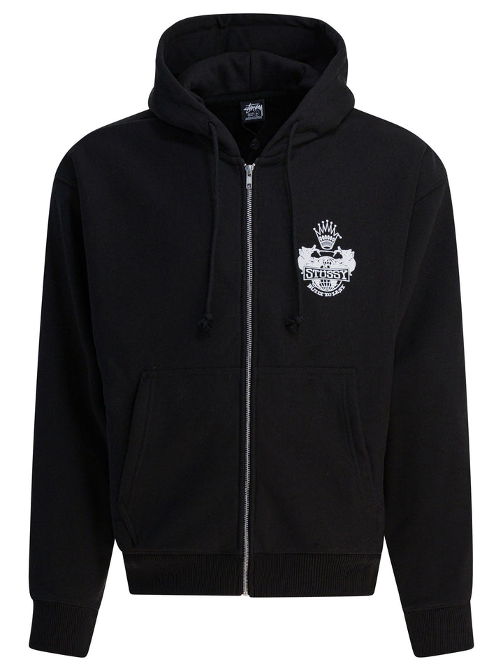 StüSsy  Sweatshirts - Black | 044b37780d556ce267a33e1875f9d08e41117322