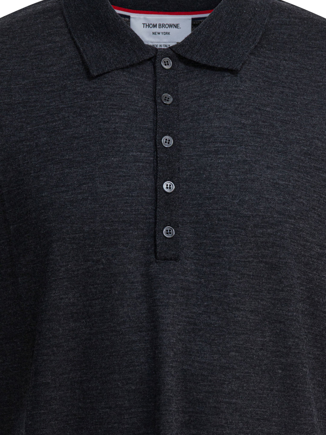 Thom Browne 4-Bar Polo shirts - Grey | 8ce1edfcc4183a311a373368cb037c0ff8674df4