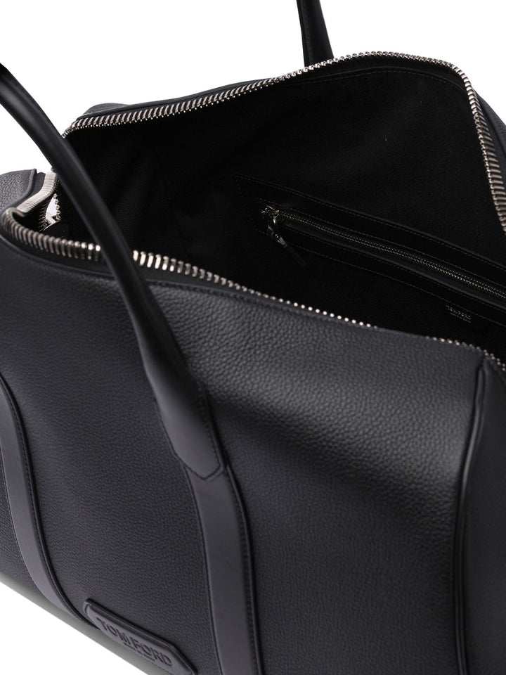 Tom Ford Leather Travel Bag Travel & Sport - Black | 00704f4e66f0bf23b23d0f783db03c79836e61b2