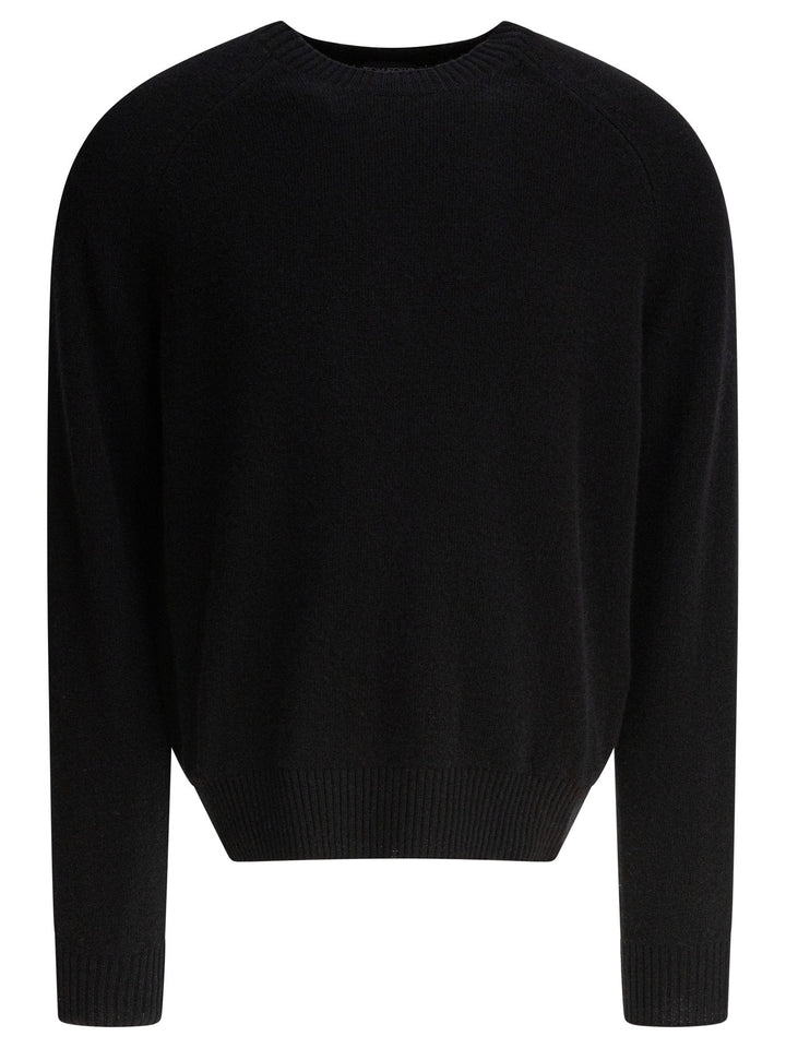Tom Ford Wool And Cashmere Crewneck Sweater Knitwear - Black | 5b9c4ebbb62871557d10150bb60cb9ad27a93de5