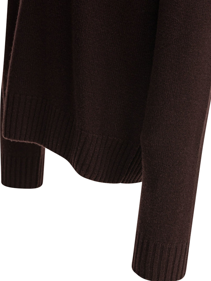 Tom Ford Cashmere Crewneck Sweater Knitwear - Brown | 9bfc7cdec52aedaae0f2da382225b1aa9d9a0475