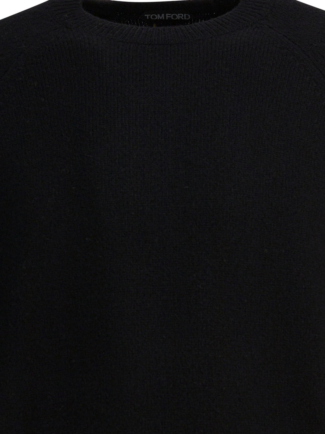 Tom Ford Cashmere Crewneck Sweater Knitwear - Black | 4e1b0e1445d9d8767d90ba154c0e5a0306935e97