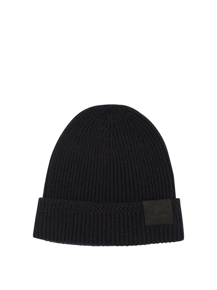 Tom Ford Cashmere Beanie Hats - Blue | b1e2d4d2ee1274538e2f880bbb2246259faabbd5