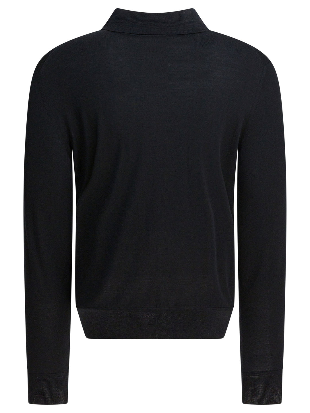 Tom Ford Long-Sleeved Polo Shirt Polo shirts - Black | fe307d31ea50174f933a5f164a7d760604b2670e