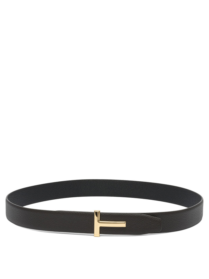 Tom Ford T Icon Belts - Brown | 5d24c31a3d6f72015ba7bd41d0d155ce9d93689b