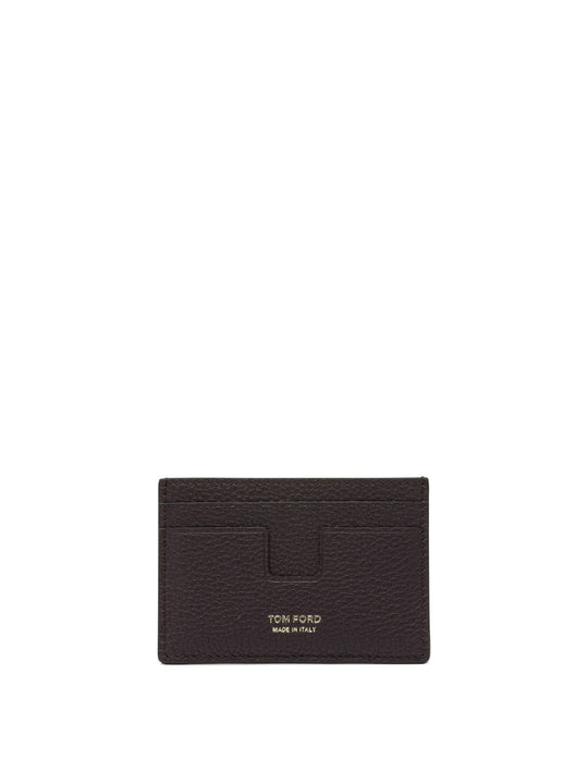 T Line Wallets & Card Holders Bordeaux