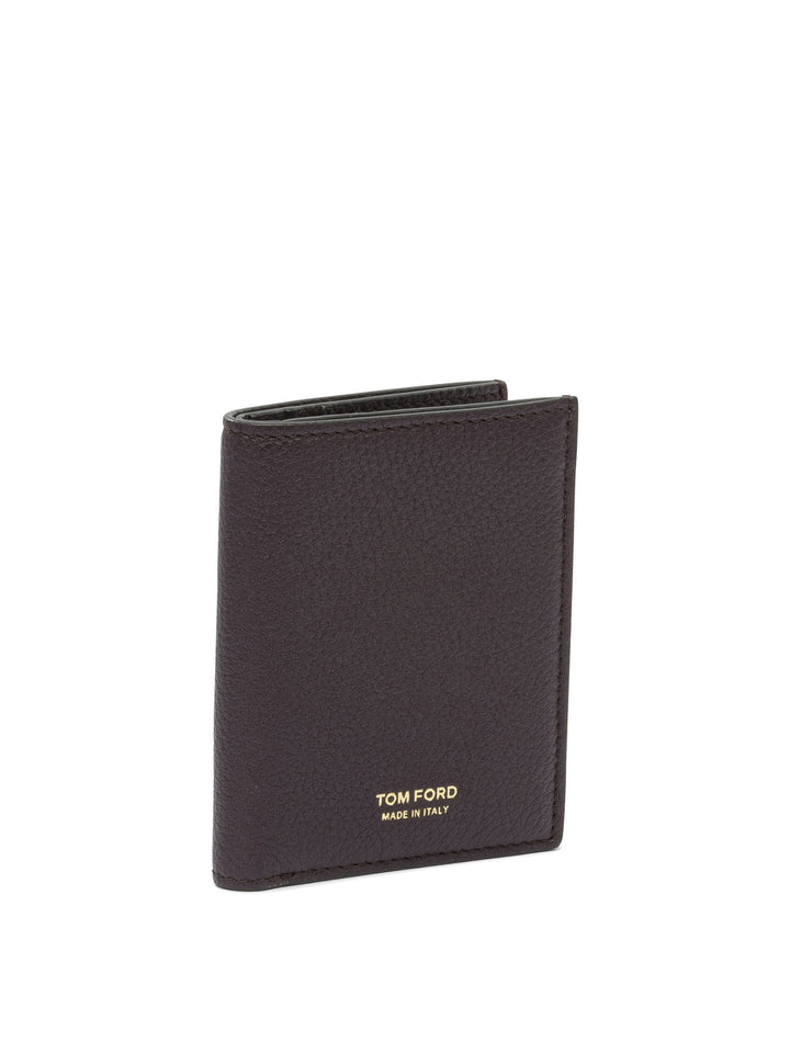 Tom Ford T Line Wallets & Card holders - Bordeaux | 7b8746b0bc77fefedd79e72572d90fcc19cd7f7c
