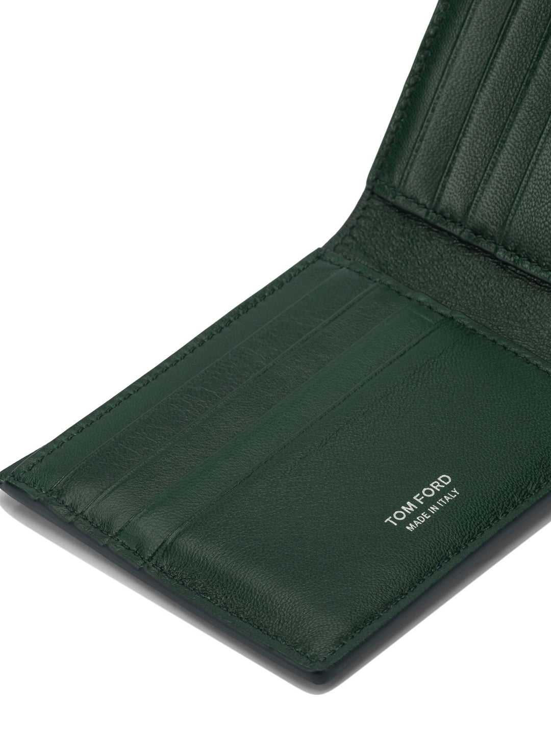 Tom Ford Crocodile Print Leather Wallet Wallets & Card holders - Green | 7a5b680553067905be339ad406f864a0e418420e