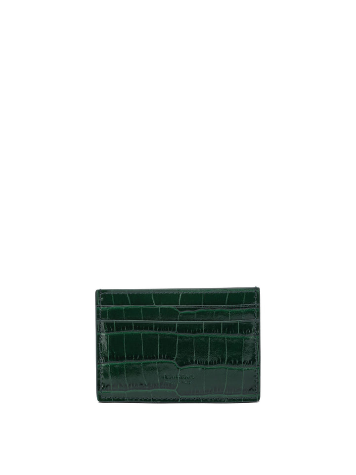 Tom Ford Exotic Line Wallets & Card holders - Green | 6cc8308fe3d96ec1ab70a8a8e70a06625bff4000