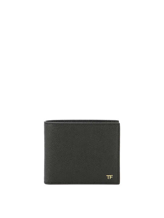 T Line Wallets & Card Holders Black