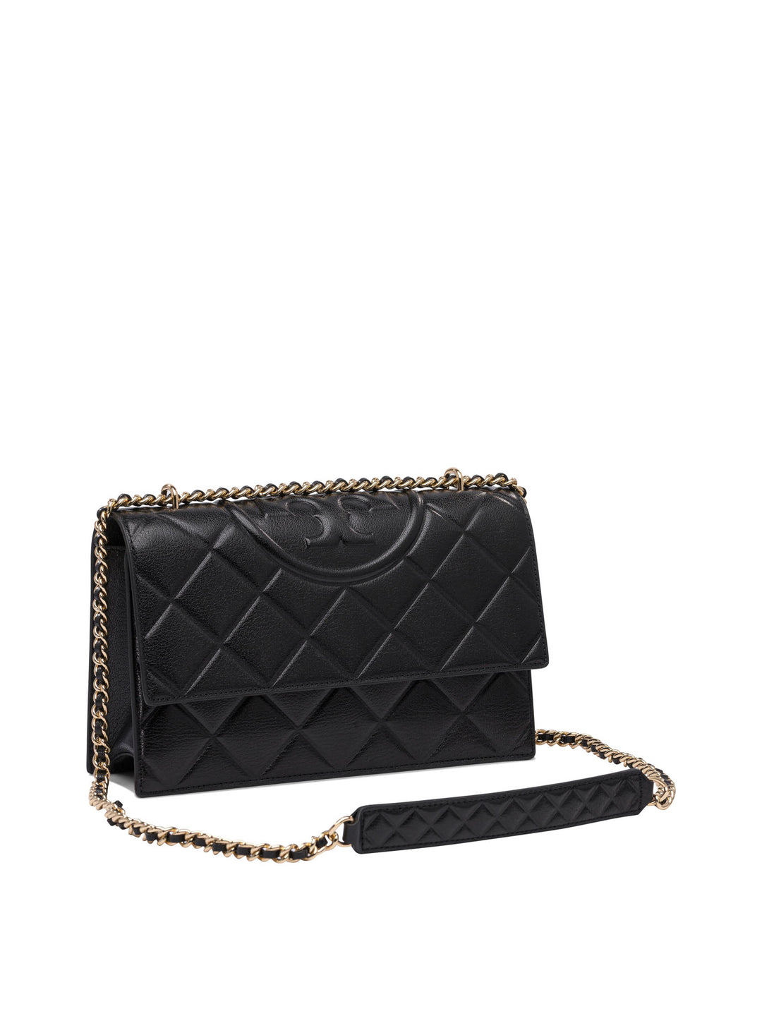 Tory Burch Fleming Convertible Shoulder Bag Shoulder Bags - Black | 492b5ab1030d4b7e99d9d5cc34a51cdd3b6b1633