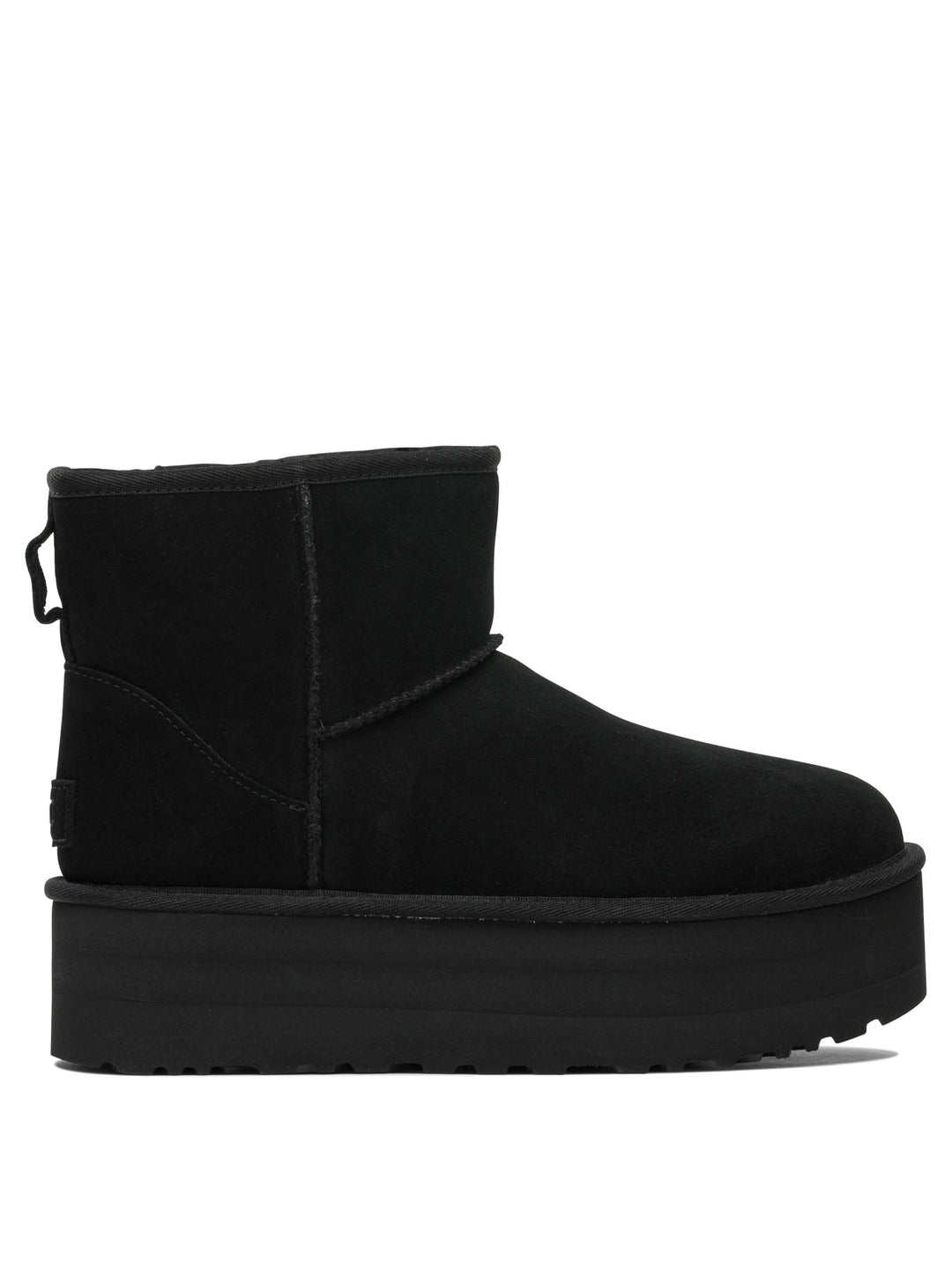 Ugg Classic Mini Platform Ankle Boots - Black | 9b16633ba3aaa8a94fd2f4afd68d312cf3ee6466
