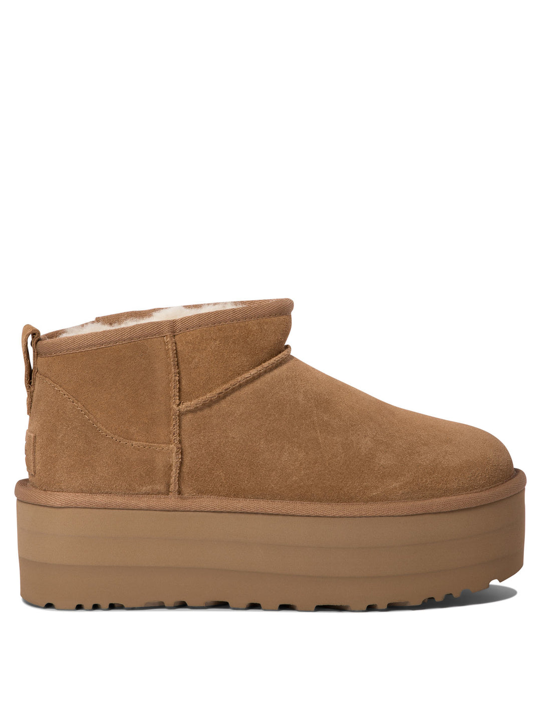 Ugg Classic Ultra Mini Platform Ankle Boots - Brown | 4fca905301aaaf6868c2b461a013de7b5014c4da