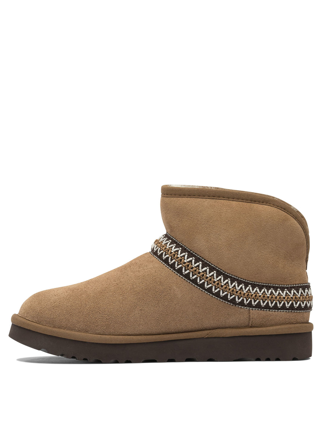 Ugg Classic Mini Crescent Ankle Boots - Brown | b10d27393c949d845a3a61ddefbb2c45f4739540