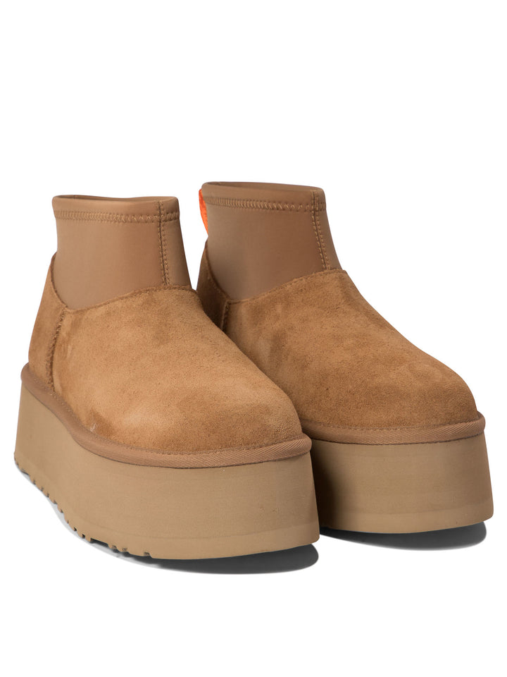 Ugg Classic Mini Dipper Boots and Ankle Boots - Beige | d3d4ac811c50c94100eed5d9996a15c275995a2f