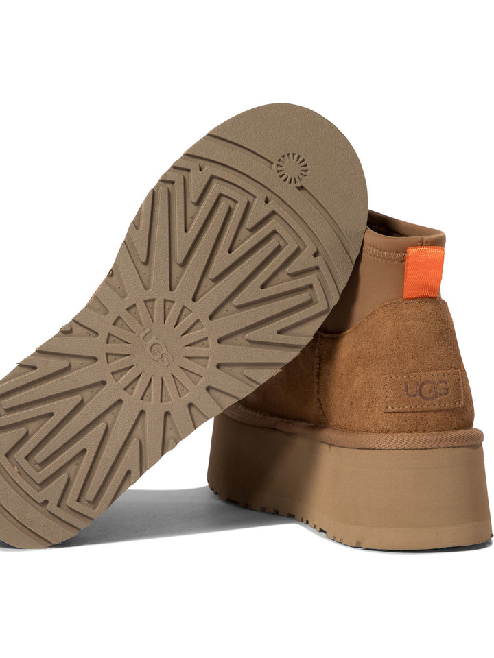 Ugg Classic Mini Dipper Boots and Ankle Boots - Beige | d4d8a49e75bc310b6dba9d410eadafb4244720ca