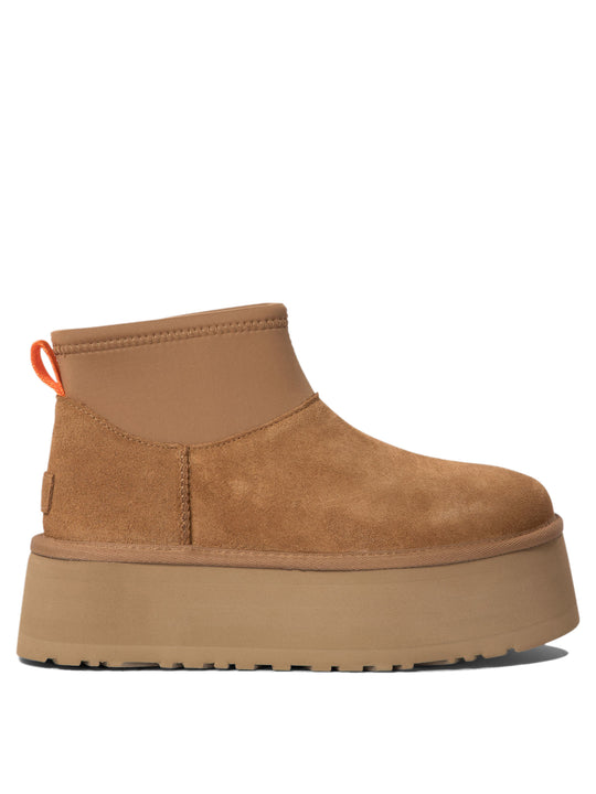 Classic Mini Dipper Boots And Ankle Boots Beige