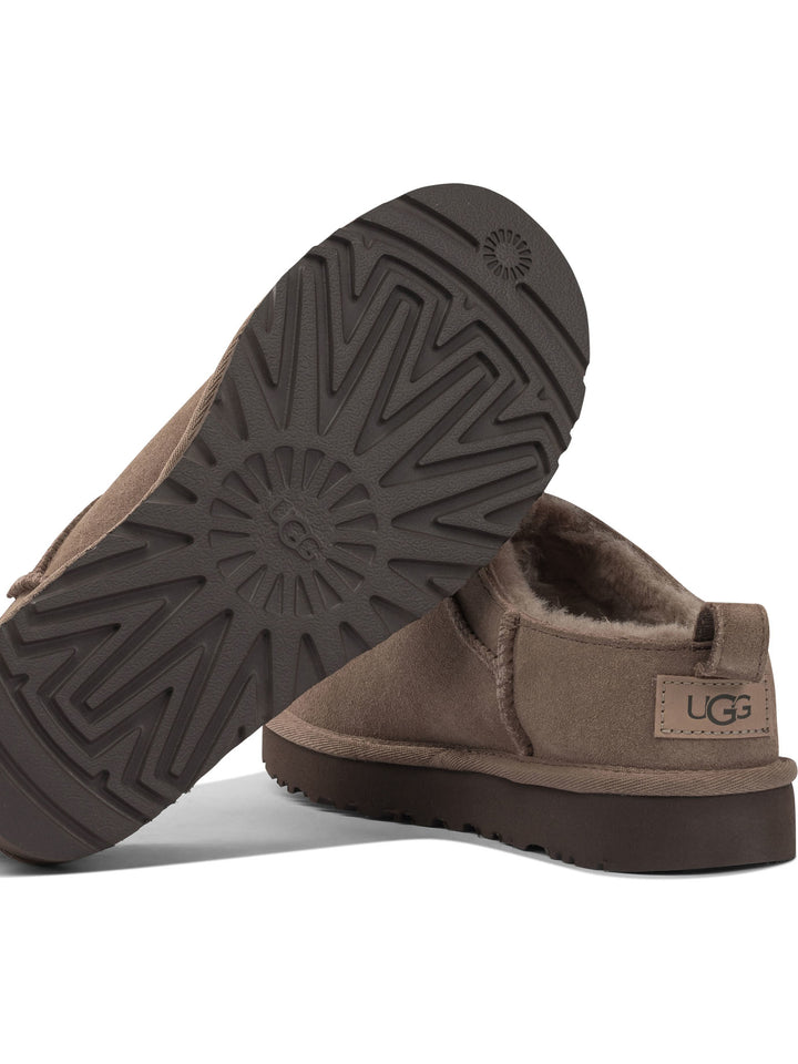 Ugg Classic Micro Ankle Boots - Grey | 1dcede20bc48de414ec89ba97af606f50f39cbd1