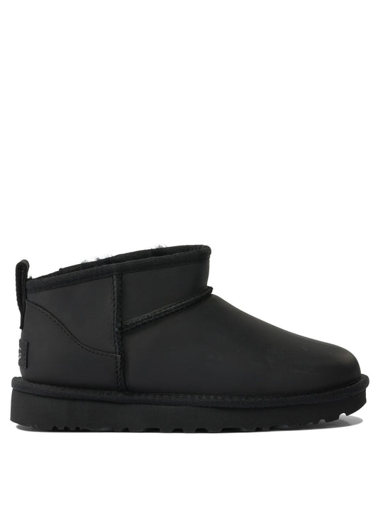 Classic Ultra Mini Ankle Boots Black
