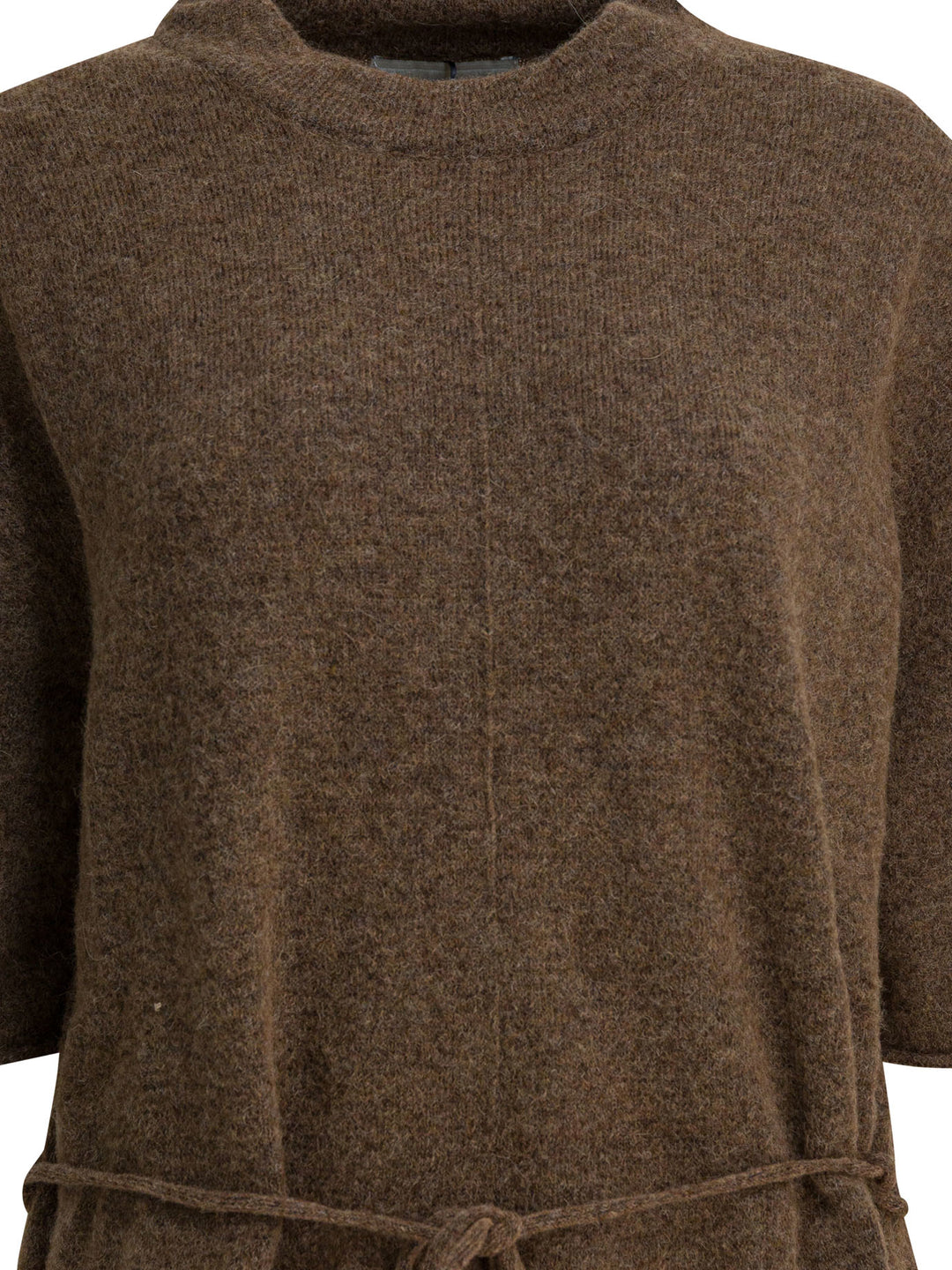 Umarmung Wool-Blend Crew-Neck Sweater Knitwear - Brown | 4ca01a0c0f6c7fe2777bf0e74b61de7edb761ae5