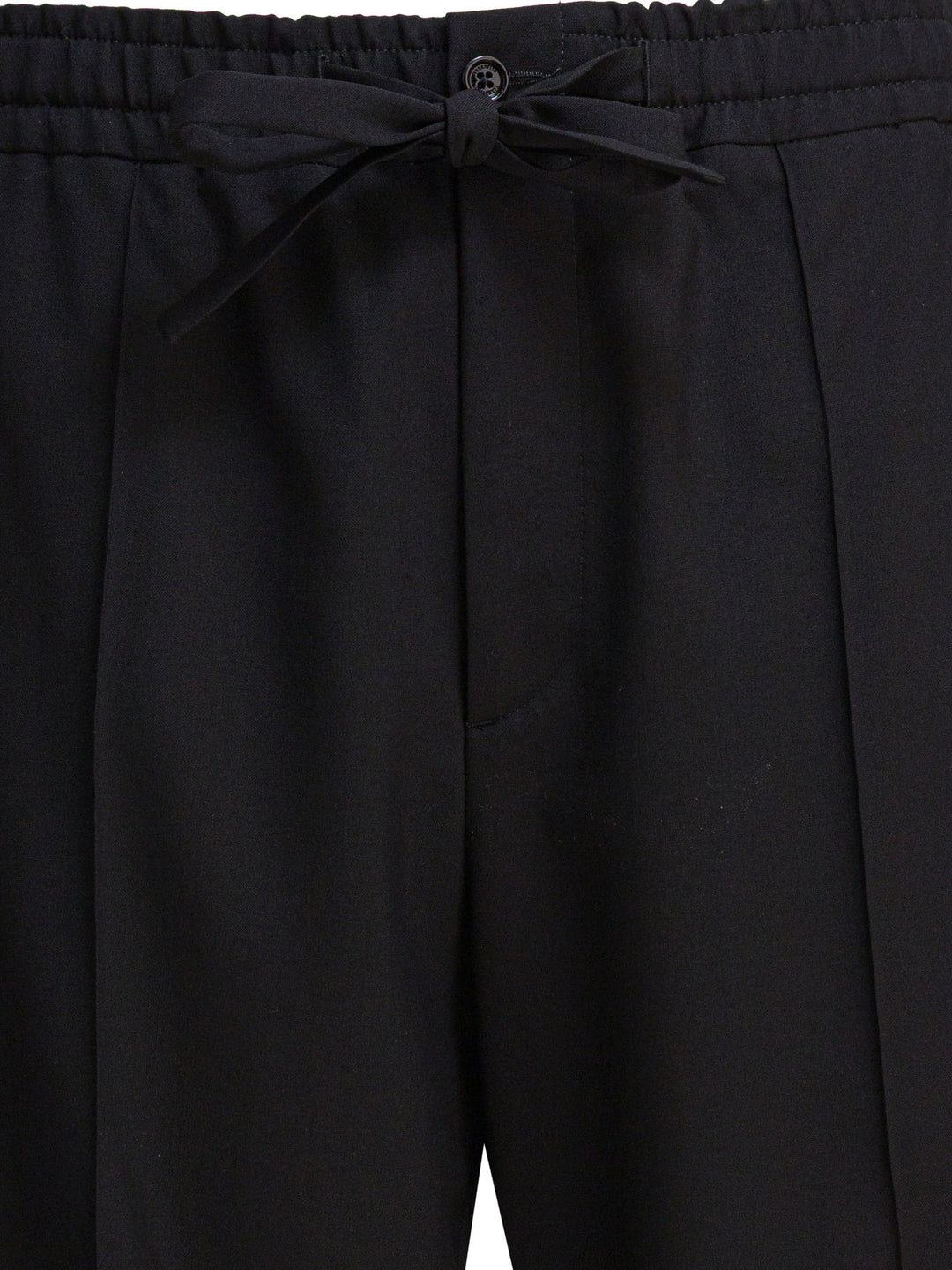 Valentino Wool Sport Pants Trousers - Black | 592b76e764e03be5b1b50bf0935e6e81d5fe2ba7