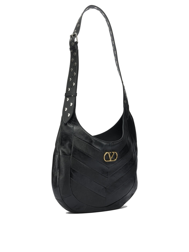 Valentino Garavani Hoboho Crossbody Bags - Black | 07e4592ae8296544519fcf14153f80c13c7c4bc3