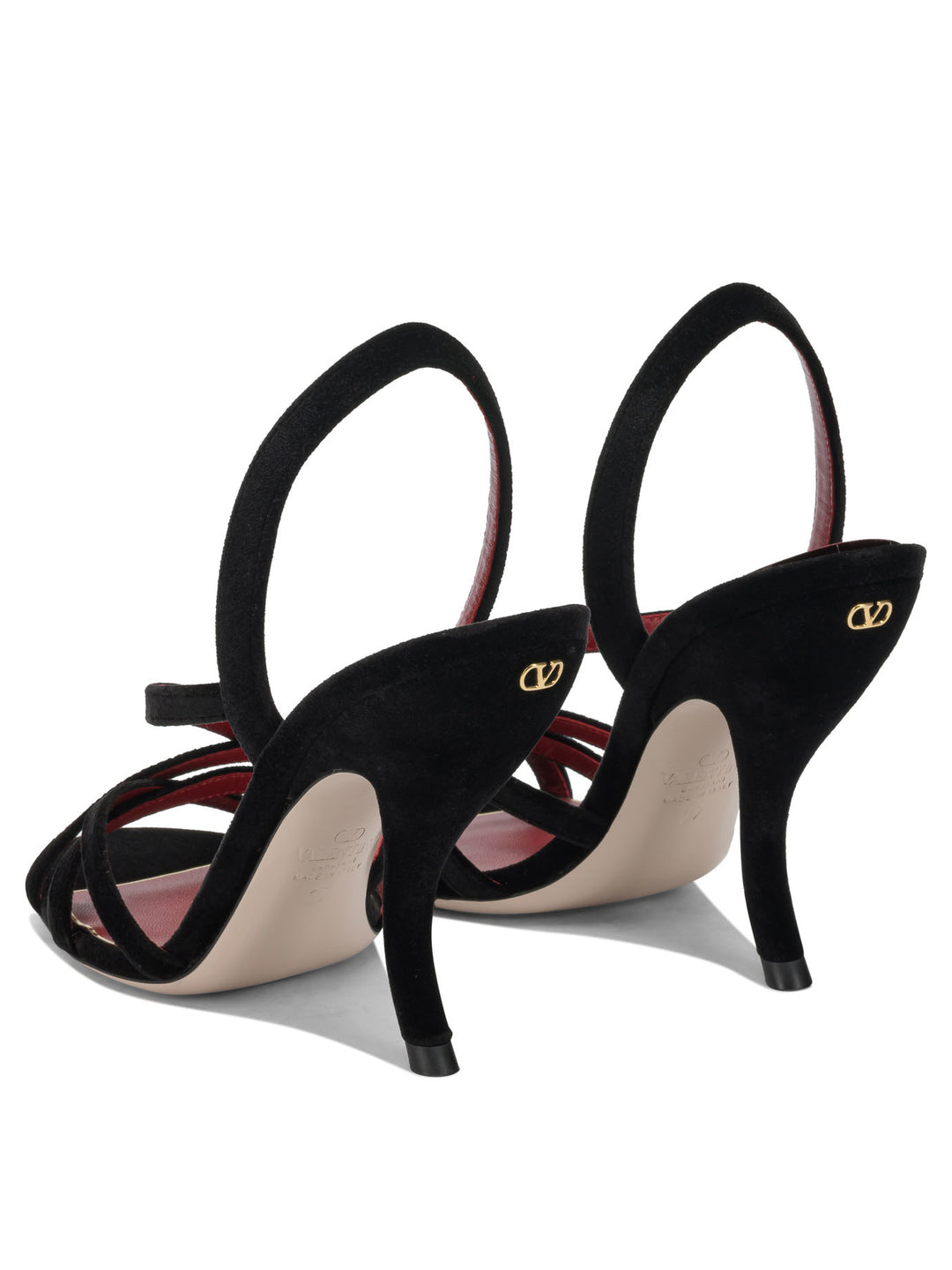 Valentino Garavani Fetishique 105mm Sandals - Black | c24e63b2d4f2e6bc1bca10e4ce5af71166361632