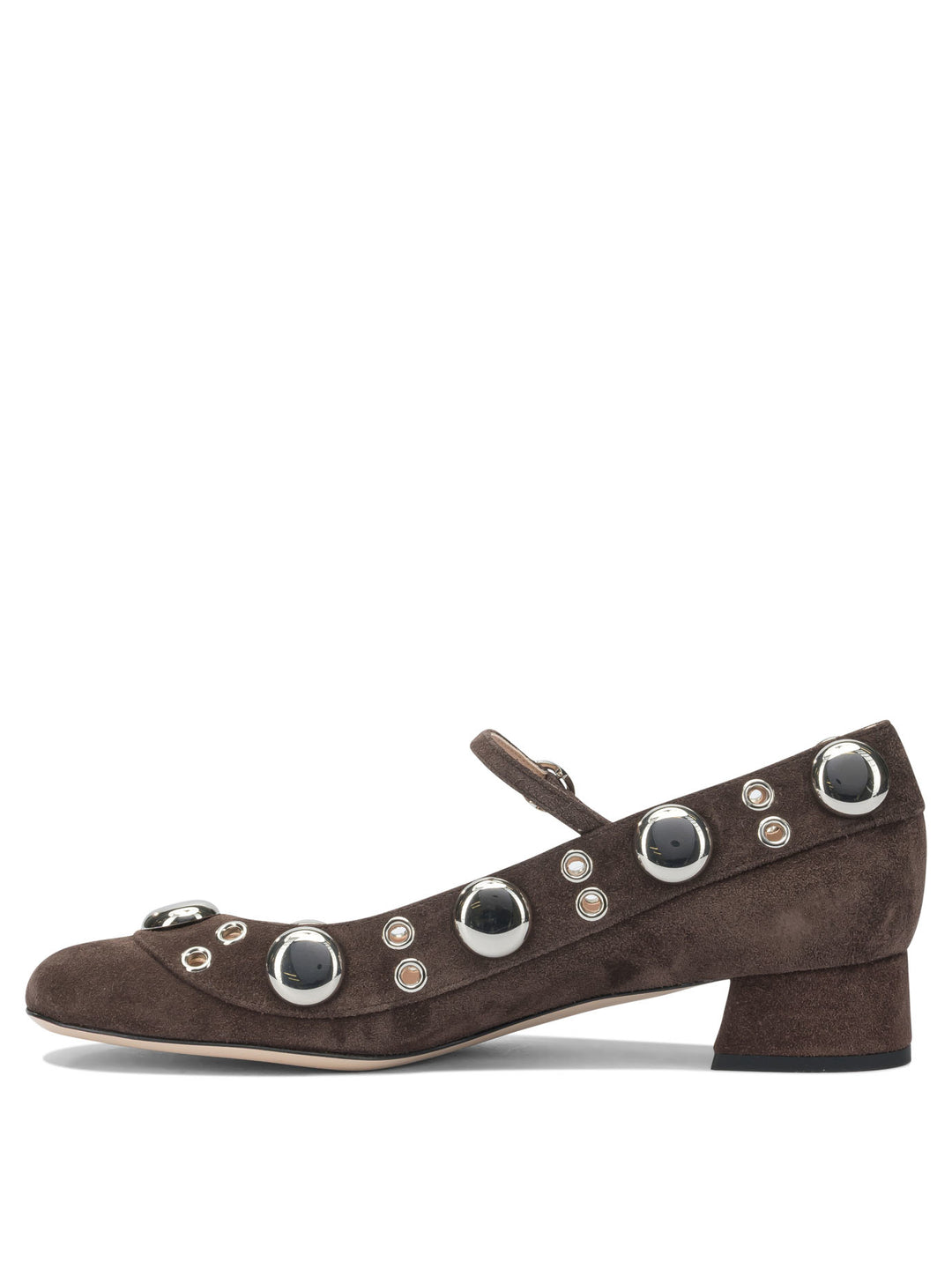 Valentino Garavani Mary Jane Vlogo Signature 30mm Heeled shoes - Brown | 515302688e76b6223704b54a628d686c001ddd6b