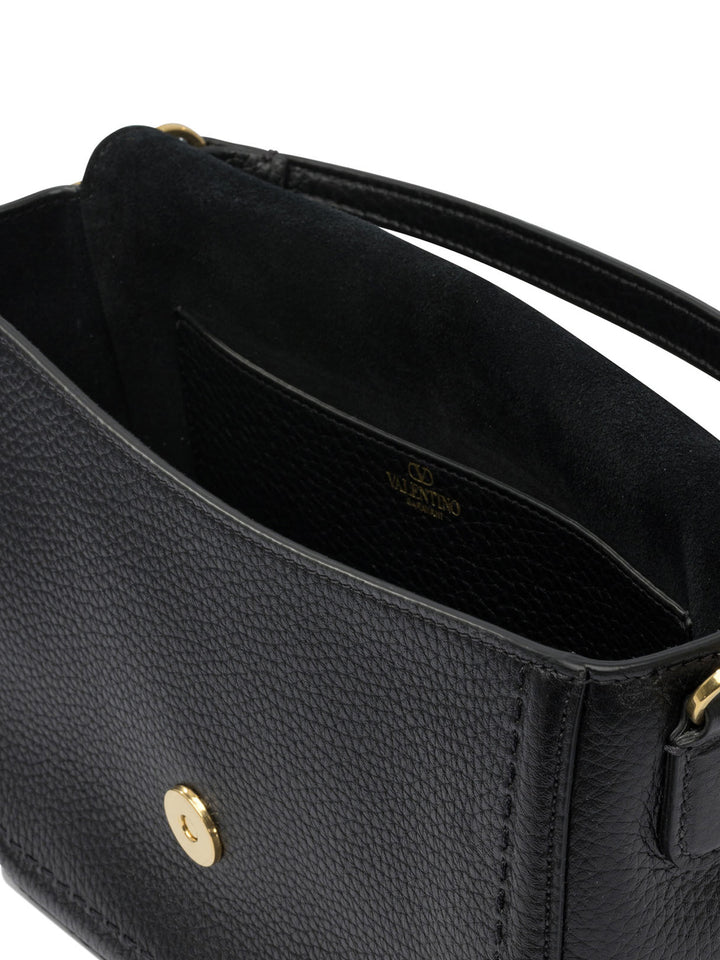 Valentino Garavani Alltime Shoulder Bags - Black | d57dd0f408449296f19b9e1b1a3e0811848775c8