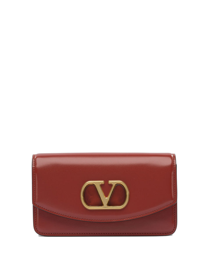 Valentino Garavani Vain Clutches - Red | 46f455588c66ef11e4f3dbff23ab11f01930dc7d