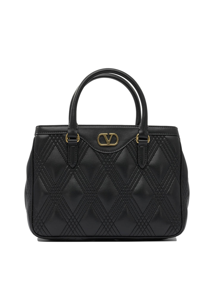 Valentino Garavani Quiltie 67 Handbags - Black | 5e2cd4a619f8063beae1401b0f84f7e6bee84e5e