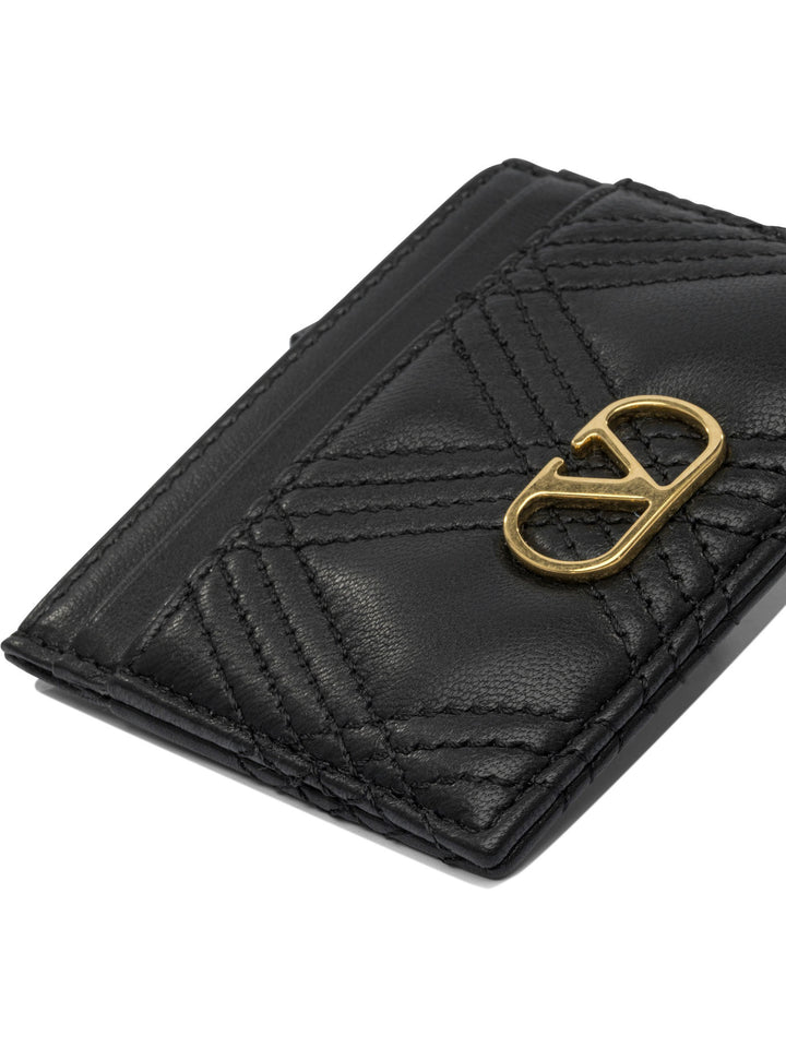 Valentino Garavani Quiltie 67 Wallets & Card holders - Black | abf9db1e677c330ae20b5690e3a812c1287be643