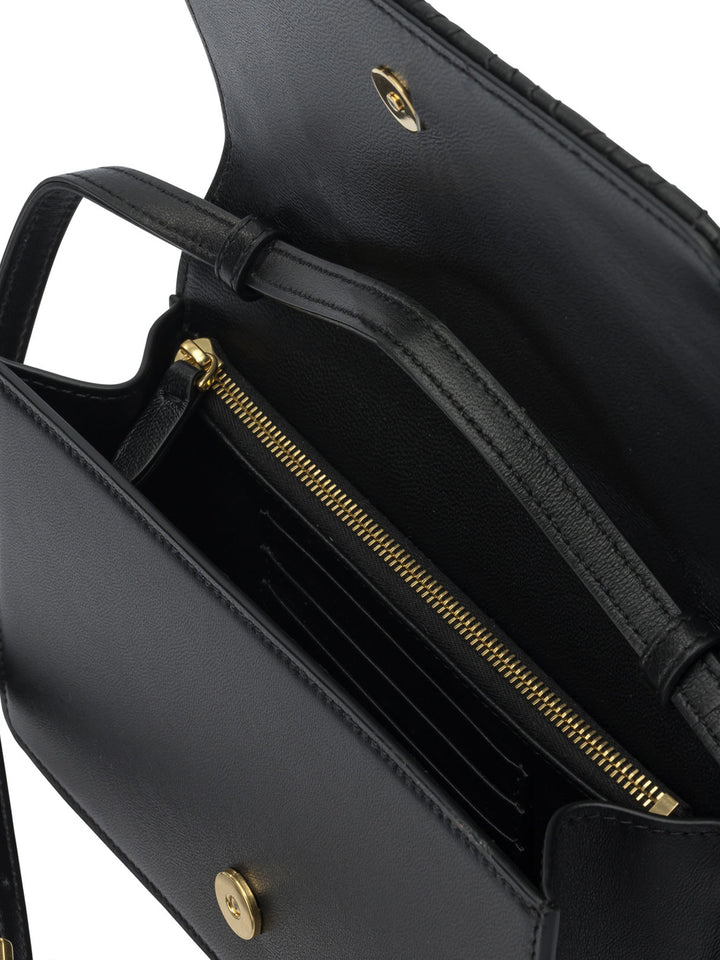 Valentino Garavani Quiltie 67 Shoulder Bags - Black | 54d209b9906599fdb2265f196ef4da43c1dc35b7