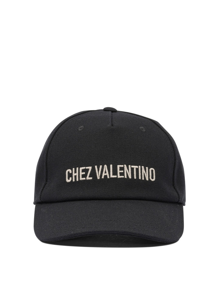 Valentino Garavani Chez Valentino Hats - Black | dffd093a4fddea2676a45d64c2fb735a6bb24bdc
