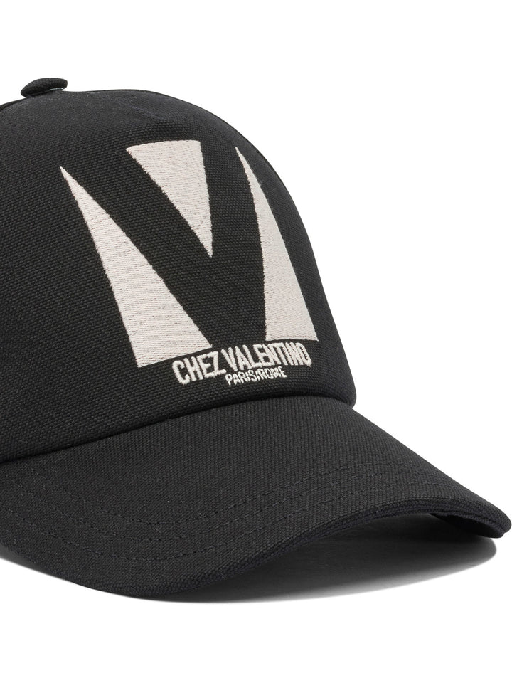 Valentino Garavani Chez Valentino Hats - Black | 8fb68dec724eee817a029004ba44513d4616966e