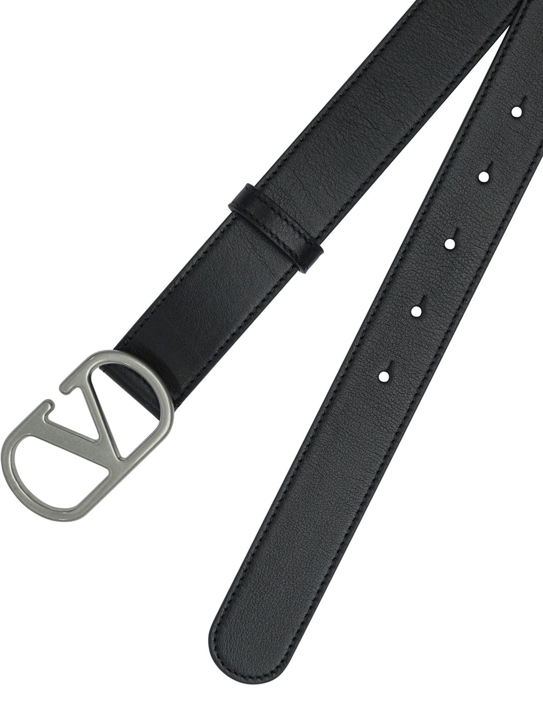 Valentino Garavani Vlogo Signature Belts - Black | e080c398ea2d3ce196705787c7c4db7ae49ff73a