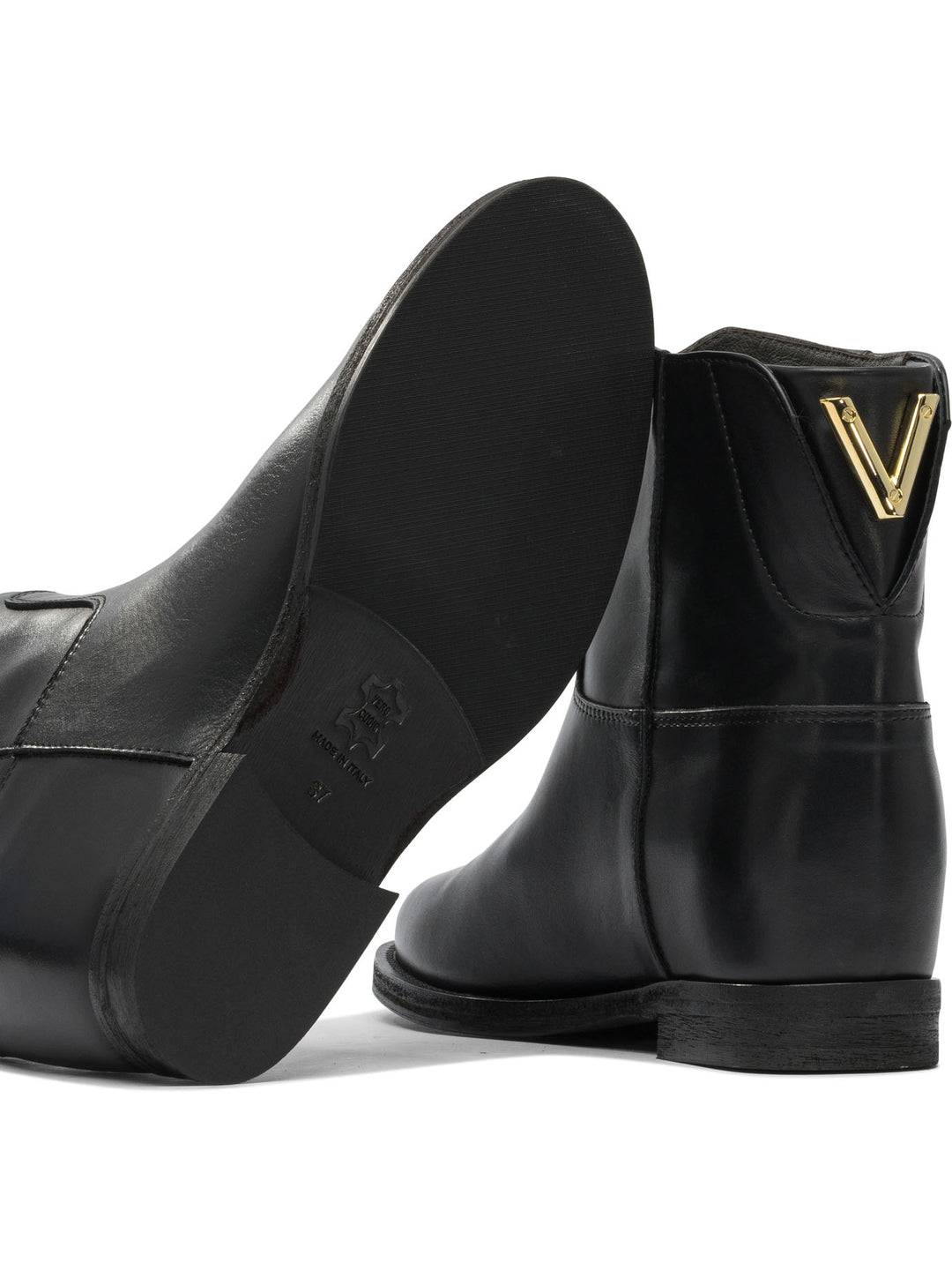 Via Roma 15  Ankle Boots - Black | f4c8eebfd62729562ab8d7a5146b0b2bf3bbf1c8