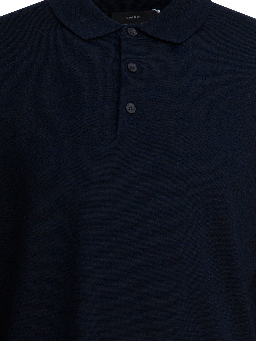 Vince Merino Wool Polo Shirt Polo shirts - Blue | 9e20da967f6cb9783ce9f9e0a61cca9024b4c4a7