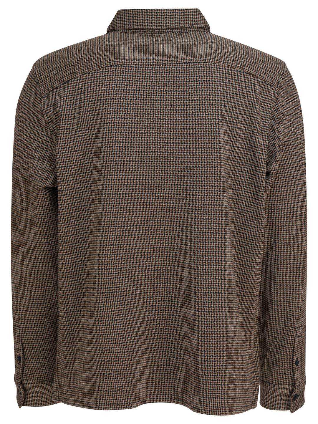 Vince Houndstooth Shirt Shirts - Brown | 75b02aa0ab728e1a81e10f565dfd0f3b5841bd33