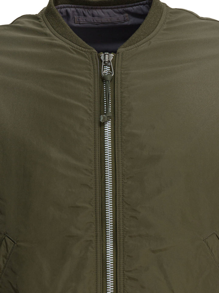 Visvim Nylon Bomber Jacket Jackets and Coats - Green | 81316b37f5d94b84680c6cab1e229bfac4455f94
