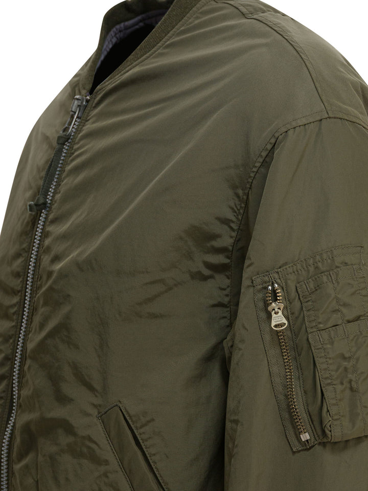 Visvim Nylon Bomber Jacket Jackets and Coats - Green | f1c0b441e9f701ebe08211a965bbcb95da3378d6
