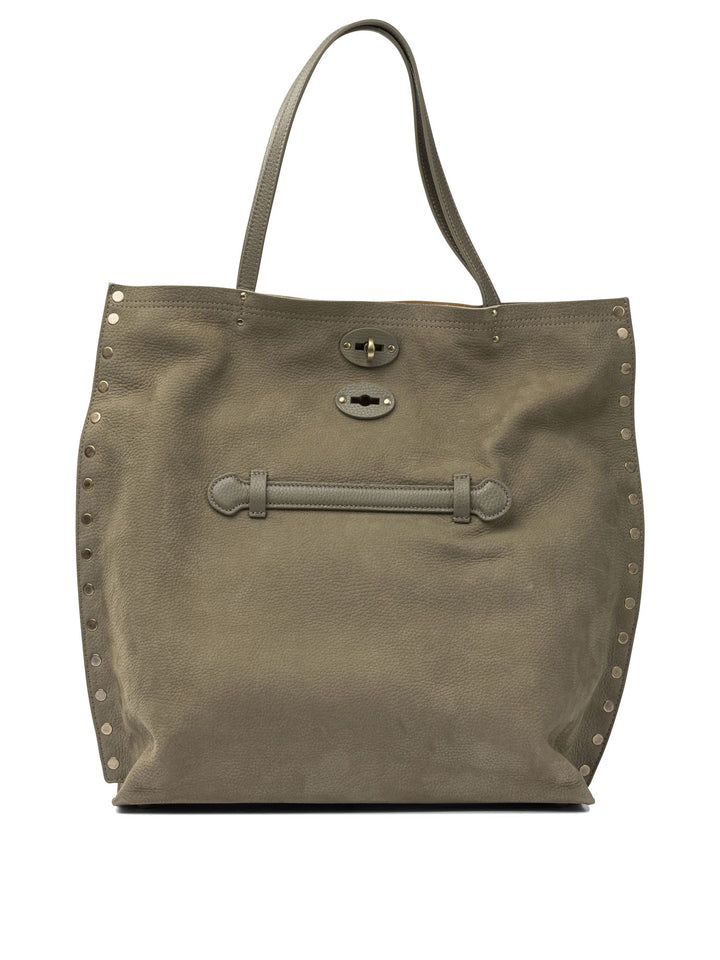 Zanellato A Shoulder Bags - Grey | 5513e01b680b8c04eff180cf508380e15ef17b36